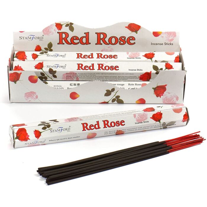 Stamford - Red Rose Incense Sticks